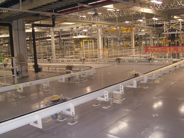 單（dān）軌摩擦輸送線