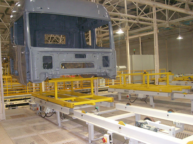 卡車駕駛室輸送線